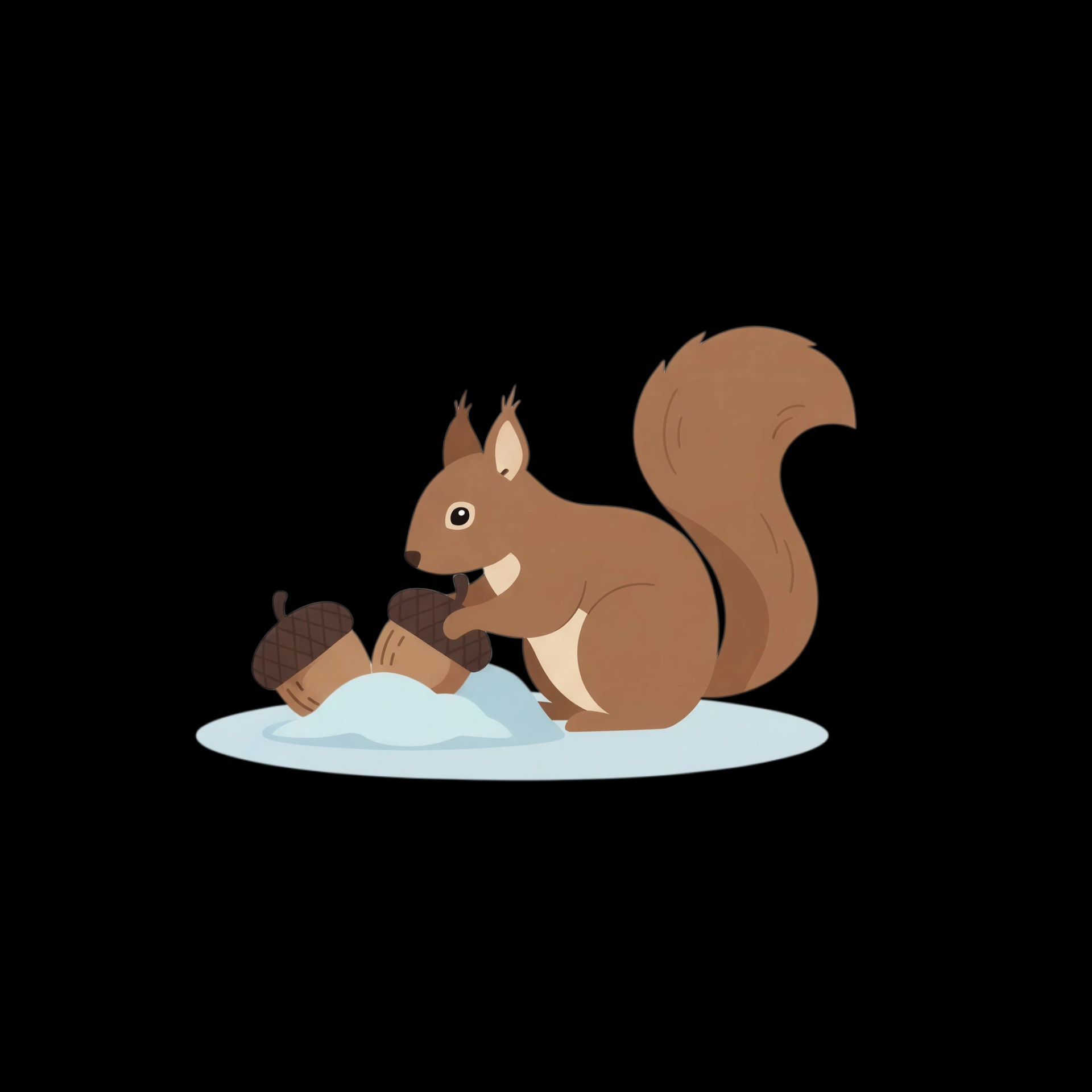 Squirrel Foraging