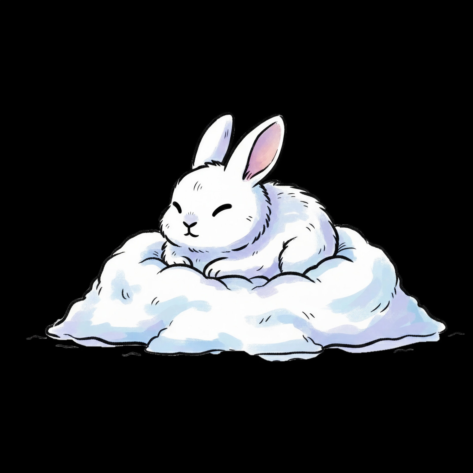 Rabbit in Snowdrift