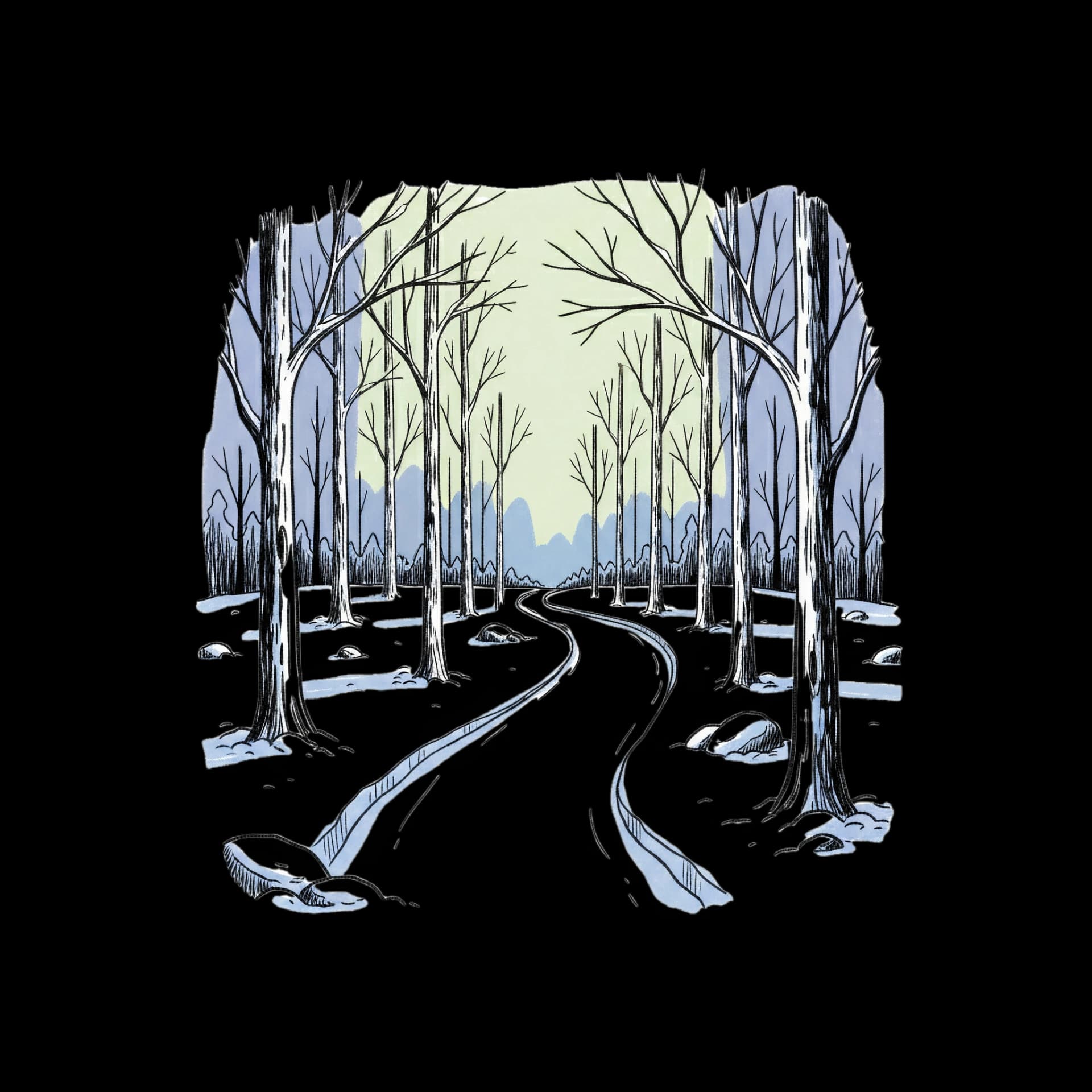 Silent Forest Path