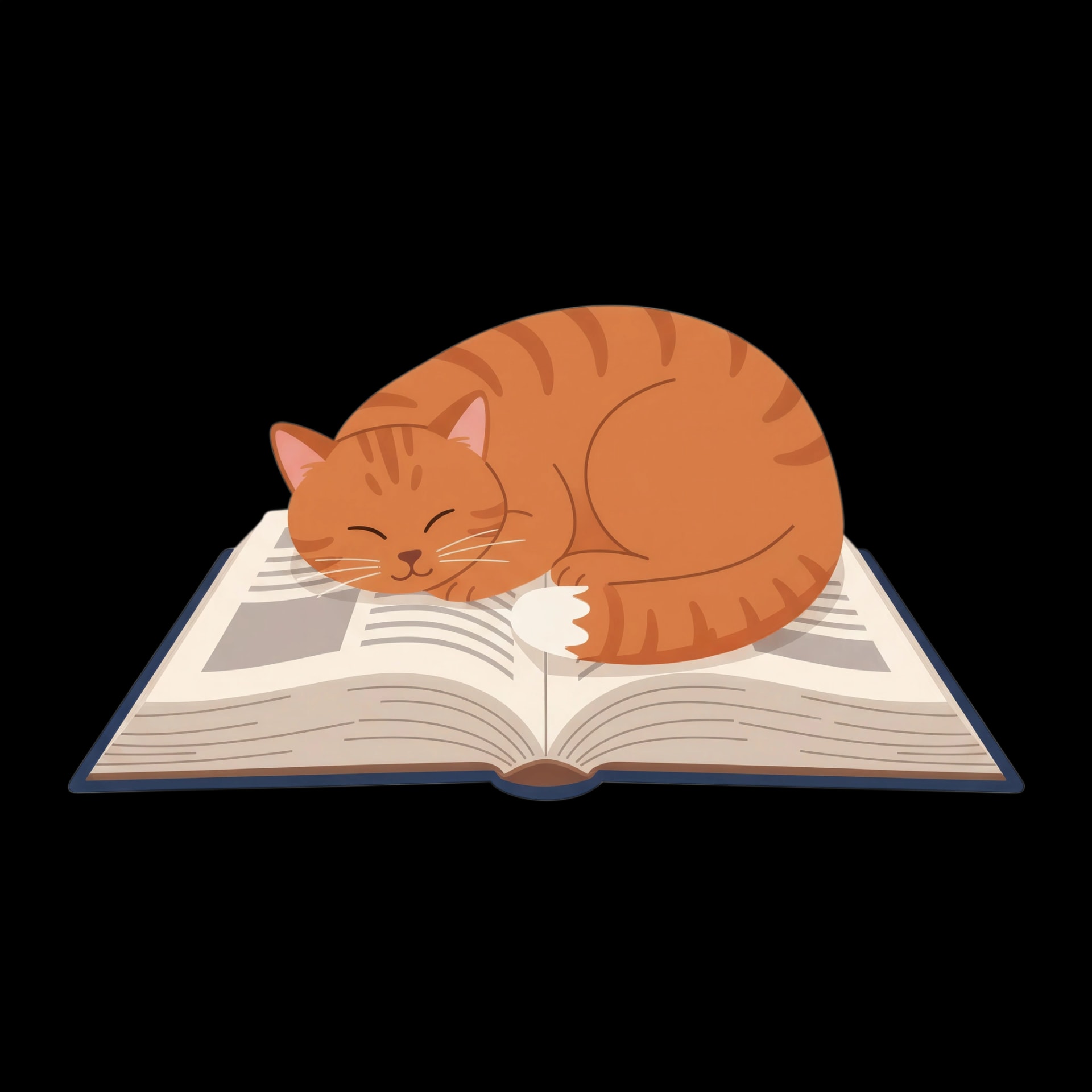 Sleeping Cat Reader