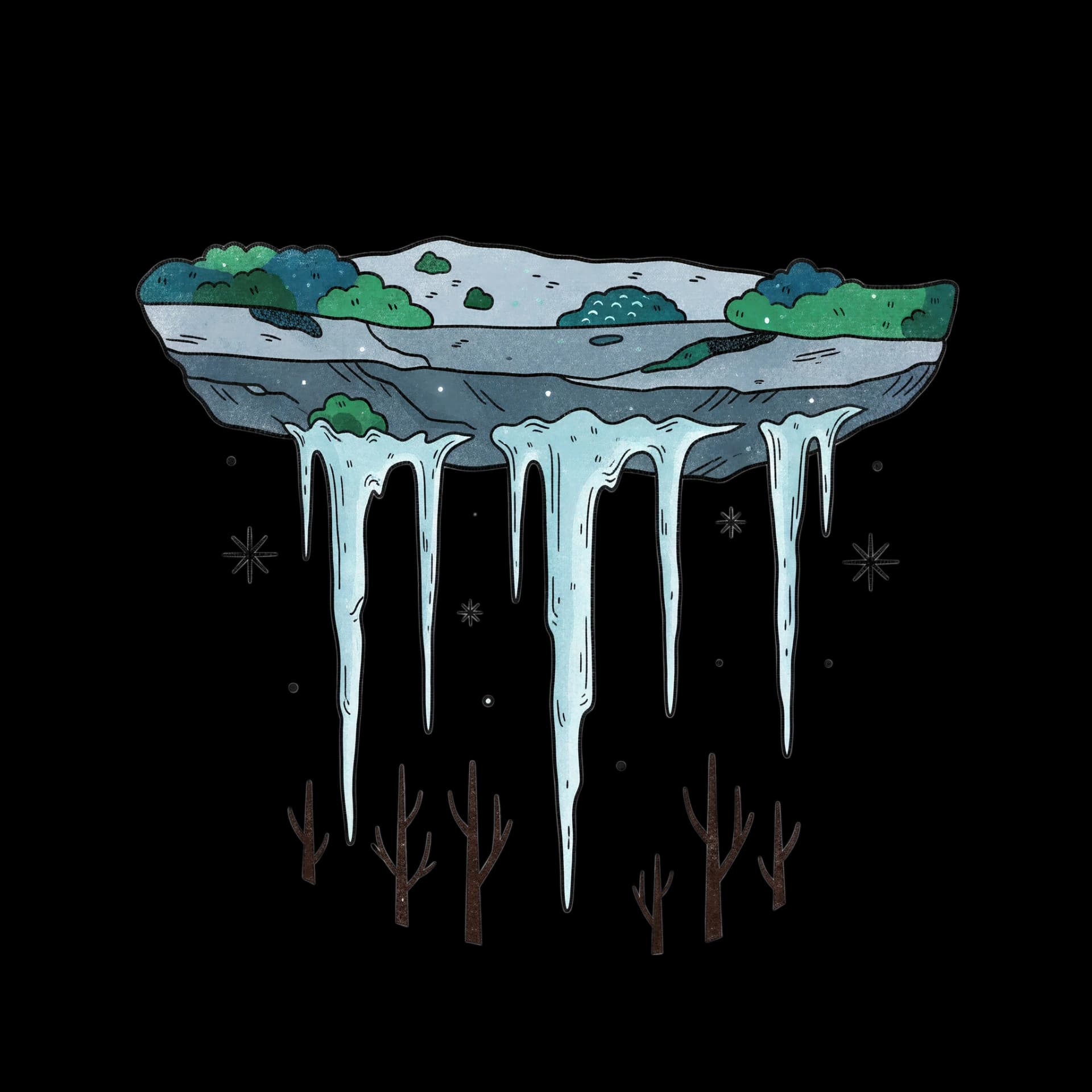 Forest Icicles