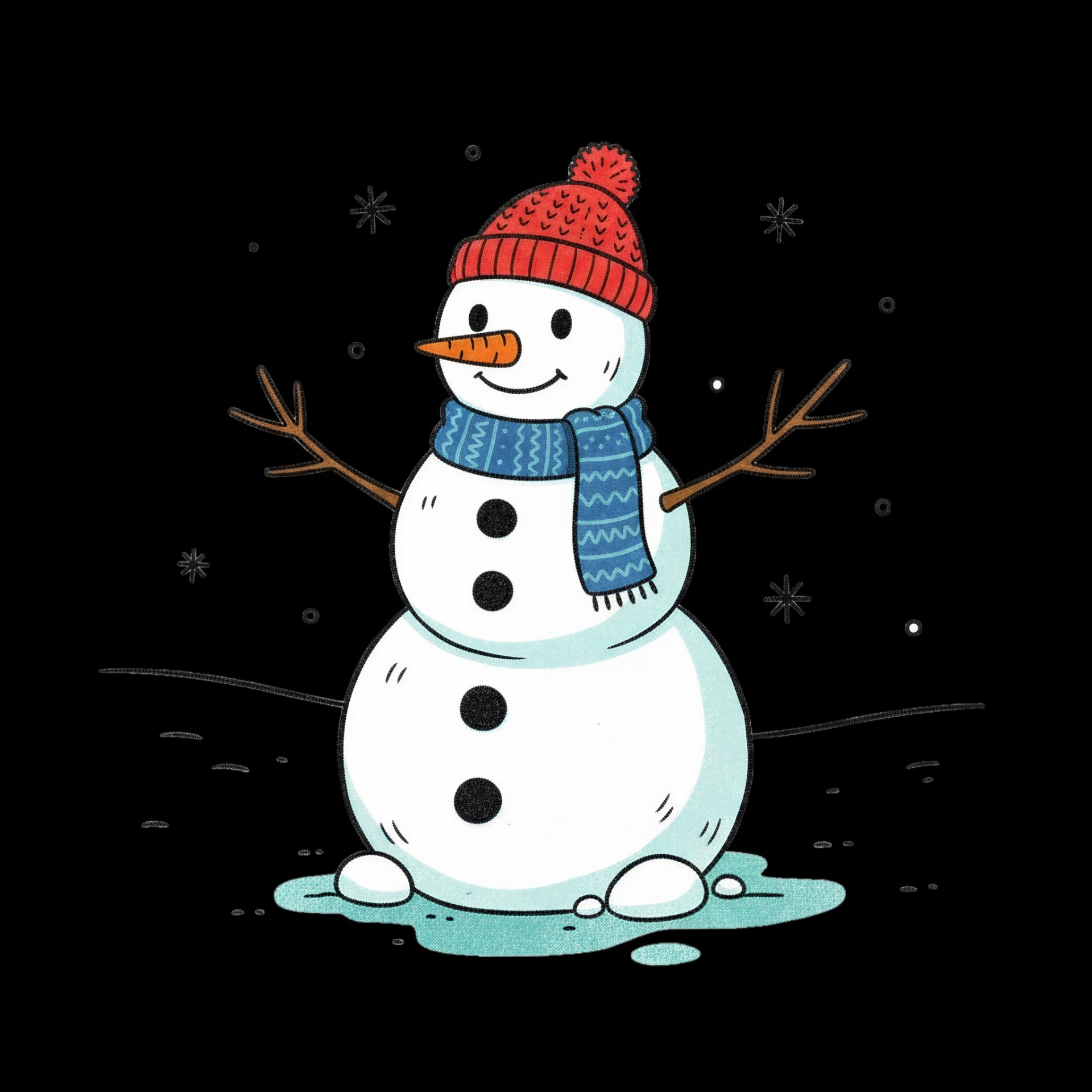Classic Snowman