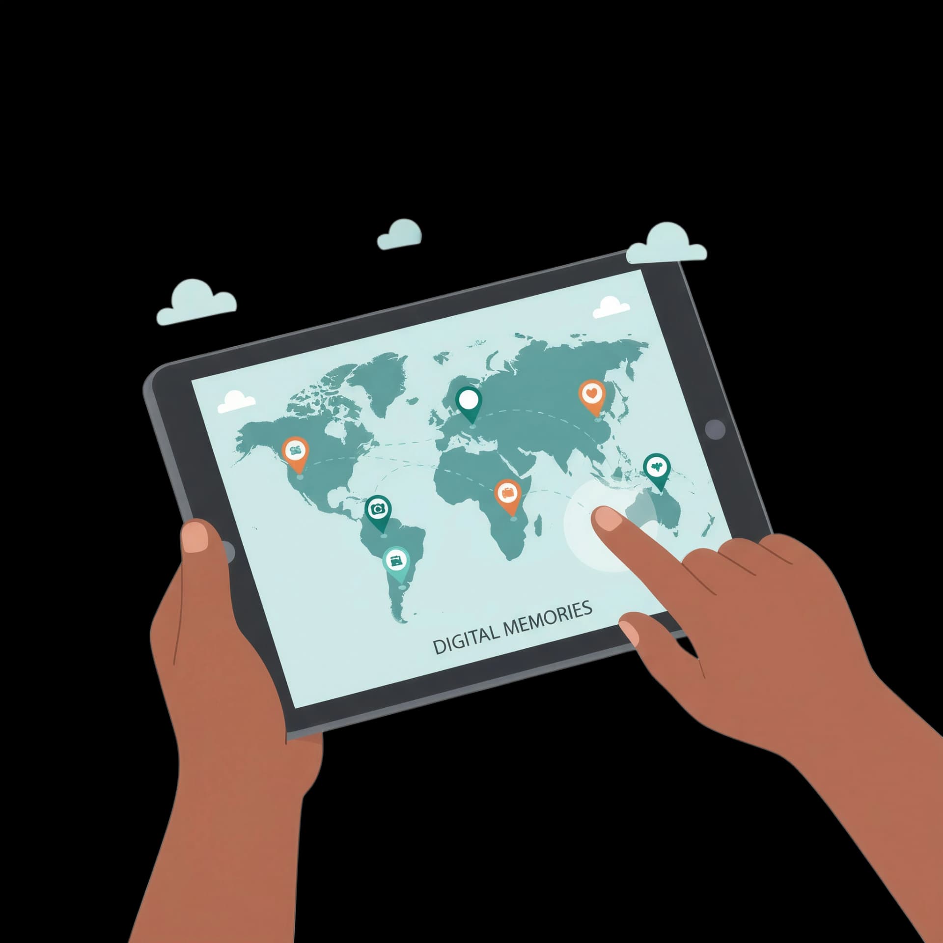 Digital Travel Map