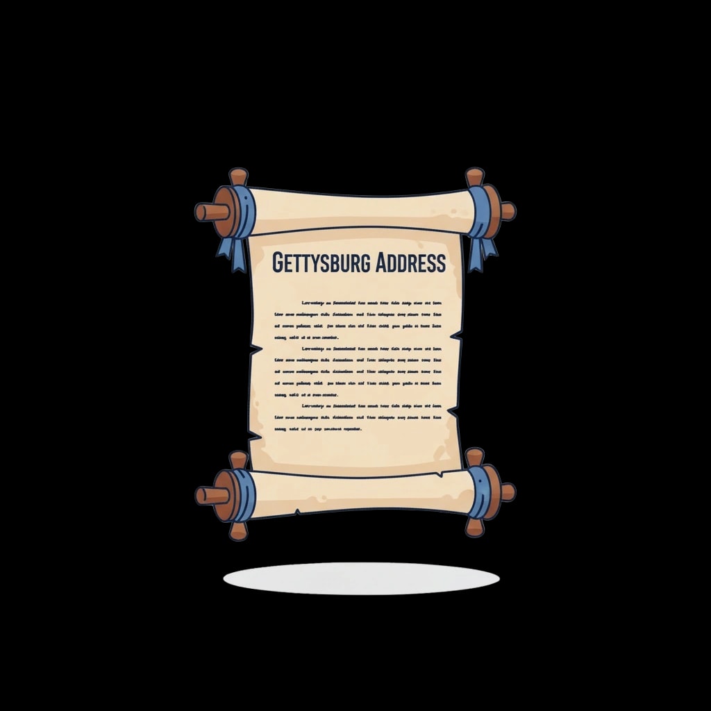 Gettysburg Address Scroll