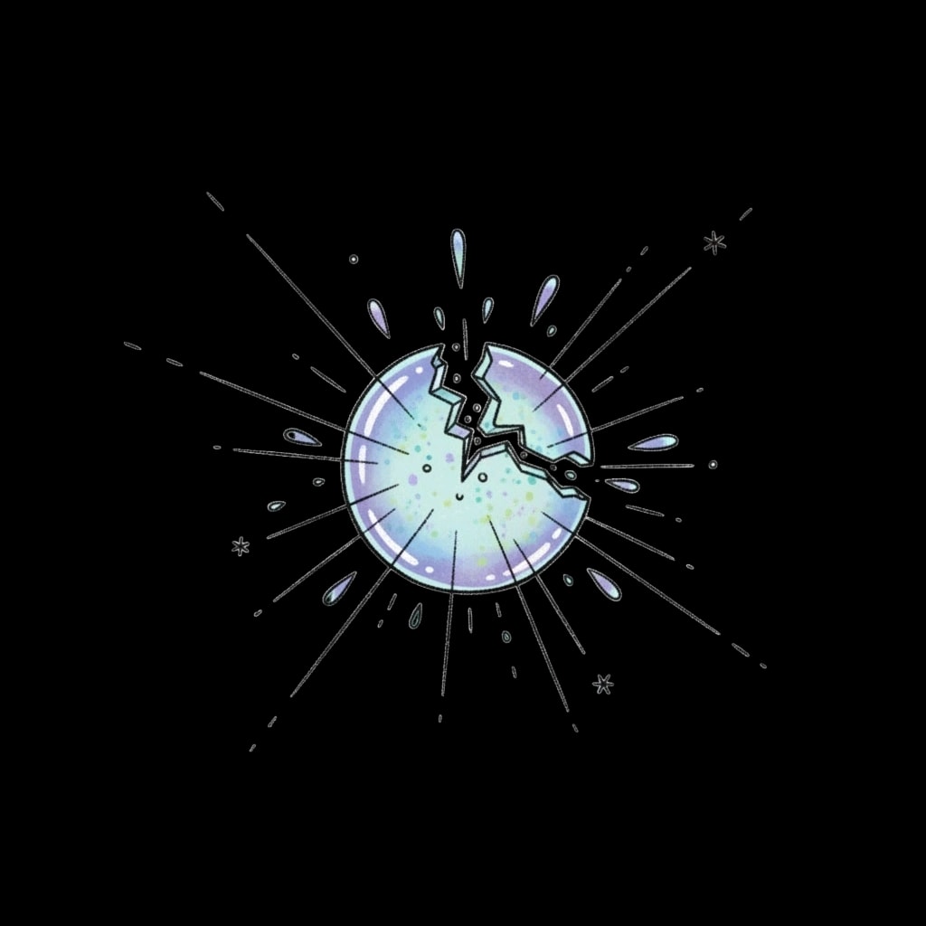 Burst Bubble Effect