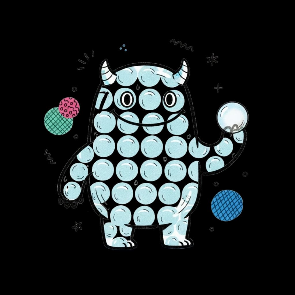 Bubble Wrap Creature