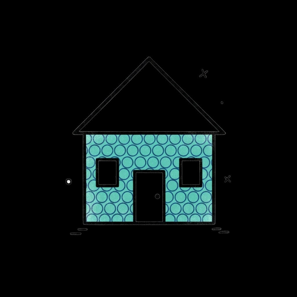Bubble Wrap House