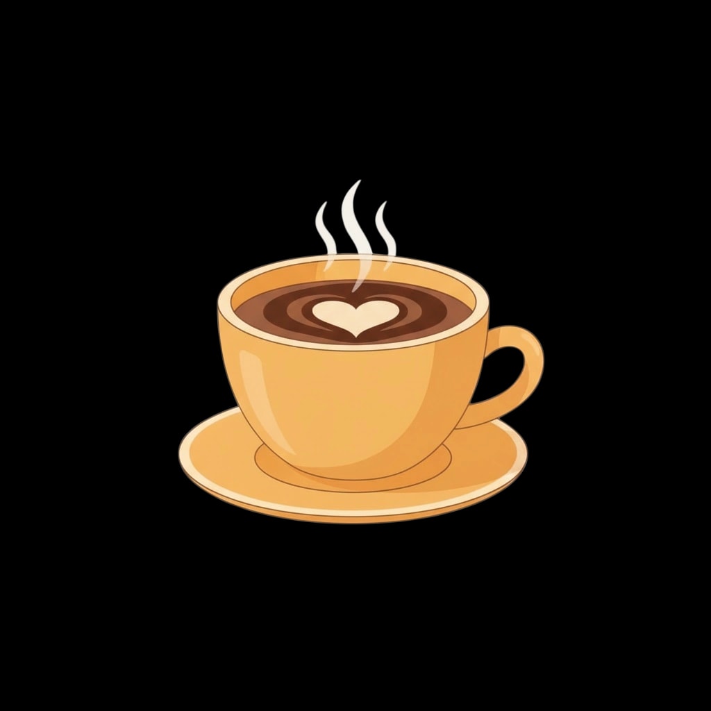 Artistic Coffee Cup