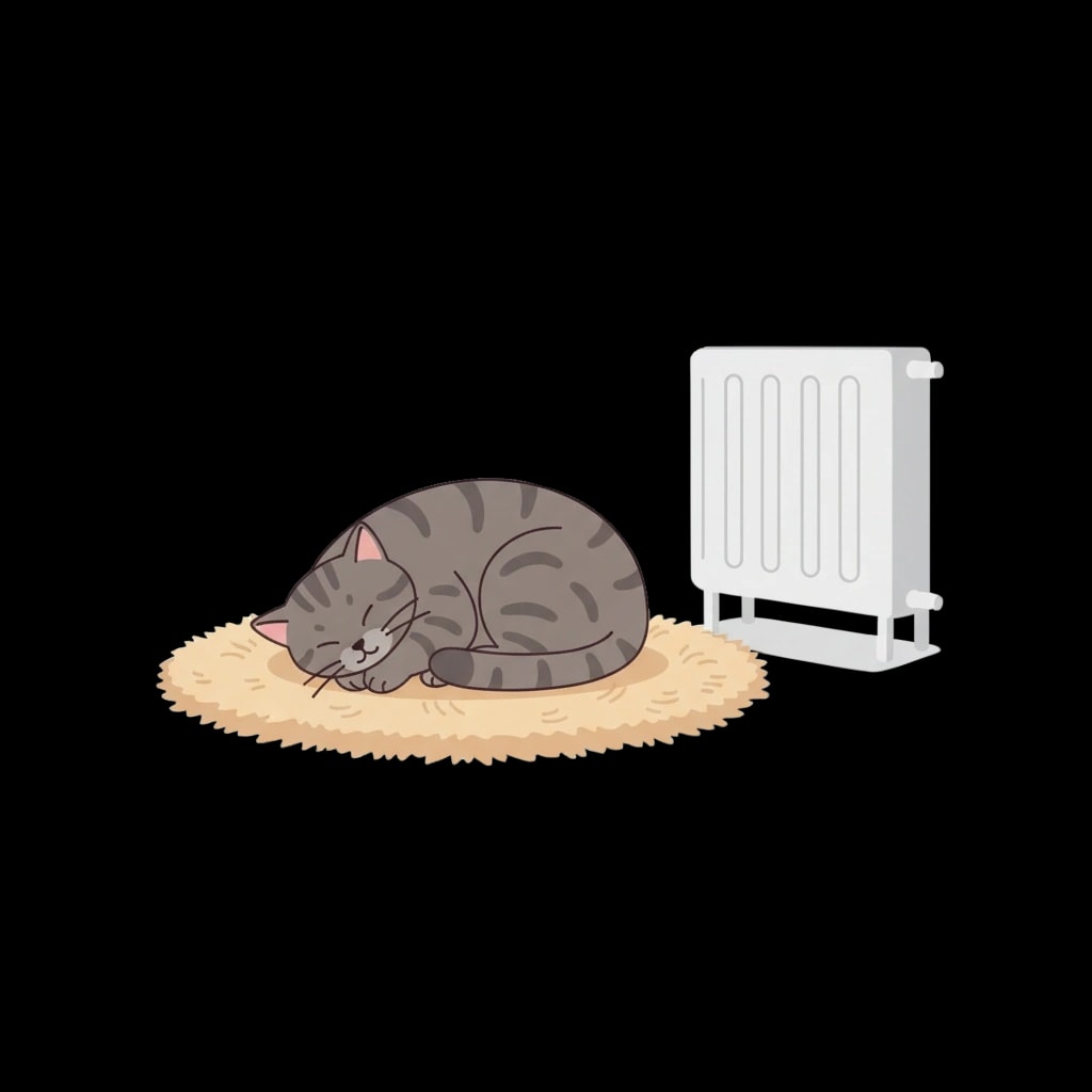 Cat's Winter Nap