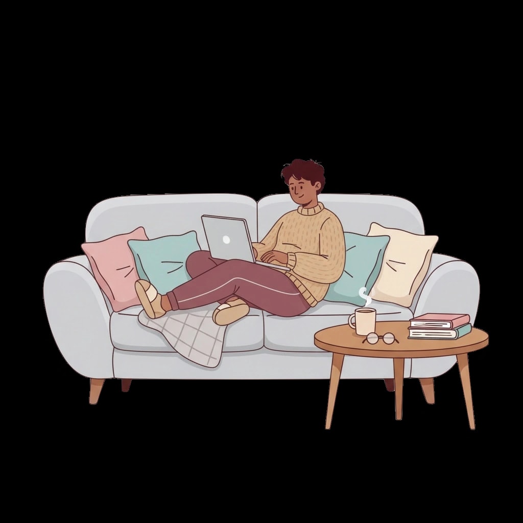 Cozy Work From Home