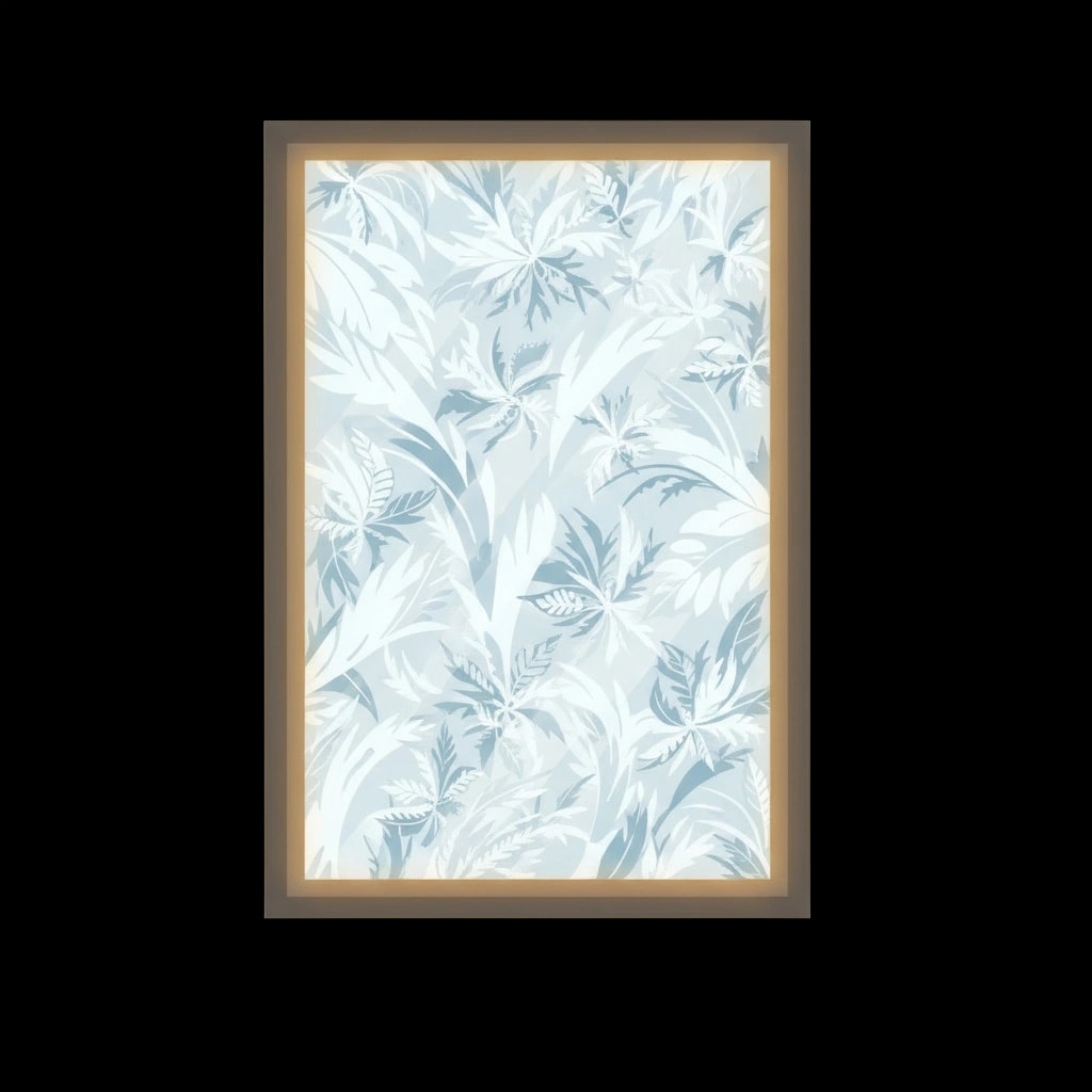 Frosty Window Glow