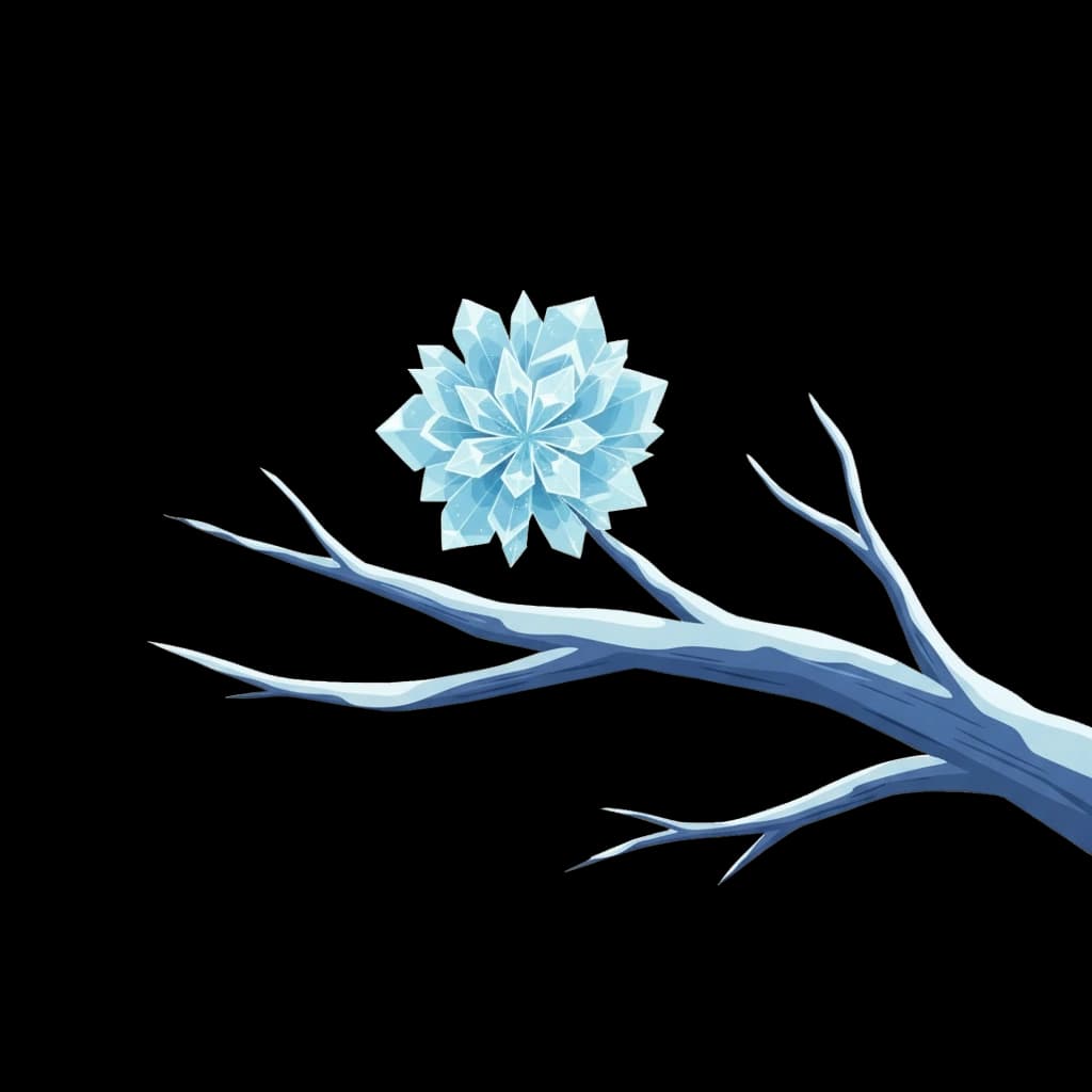Ice Crystal Bloom