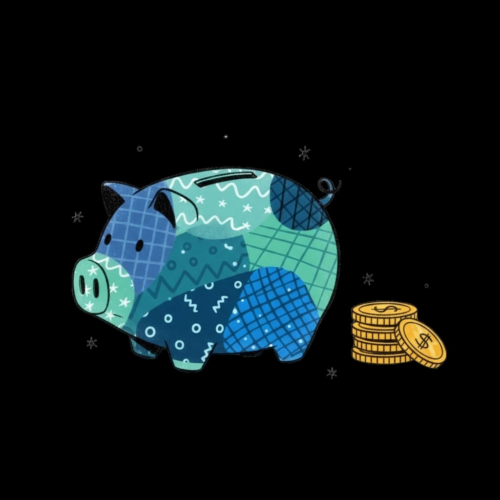 Savings Piggy Bank