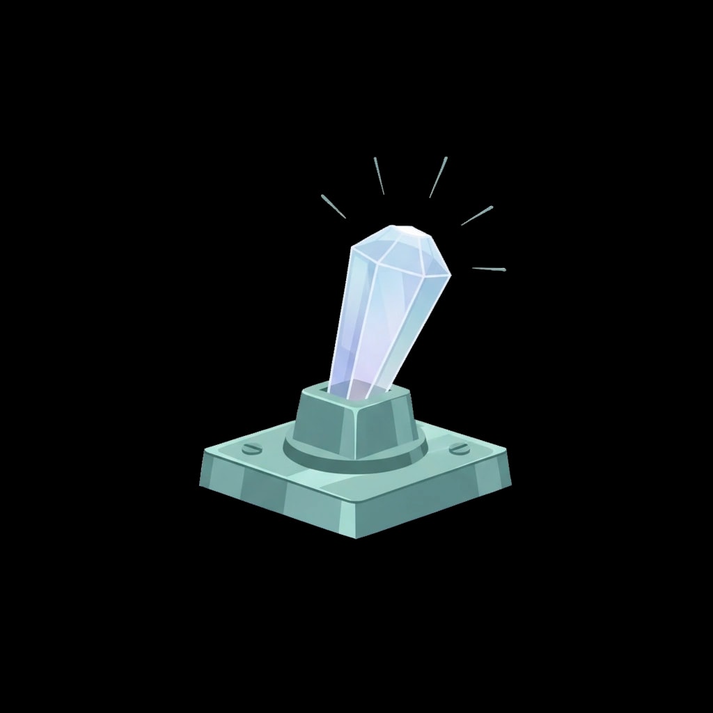 Crystal Toggle Switch