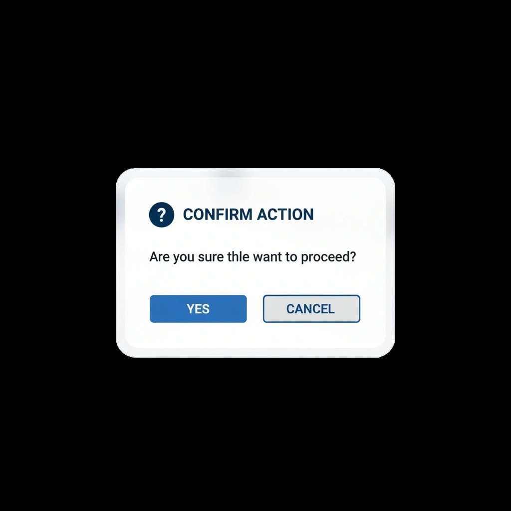 Frosted Glass Modal