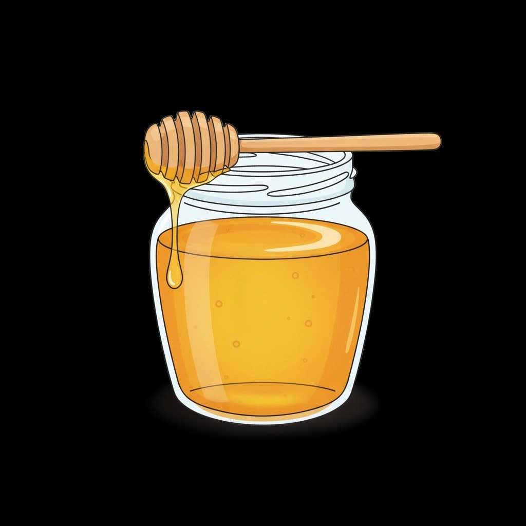 Golden Honey Jar