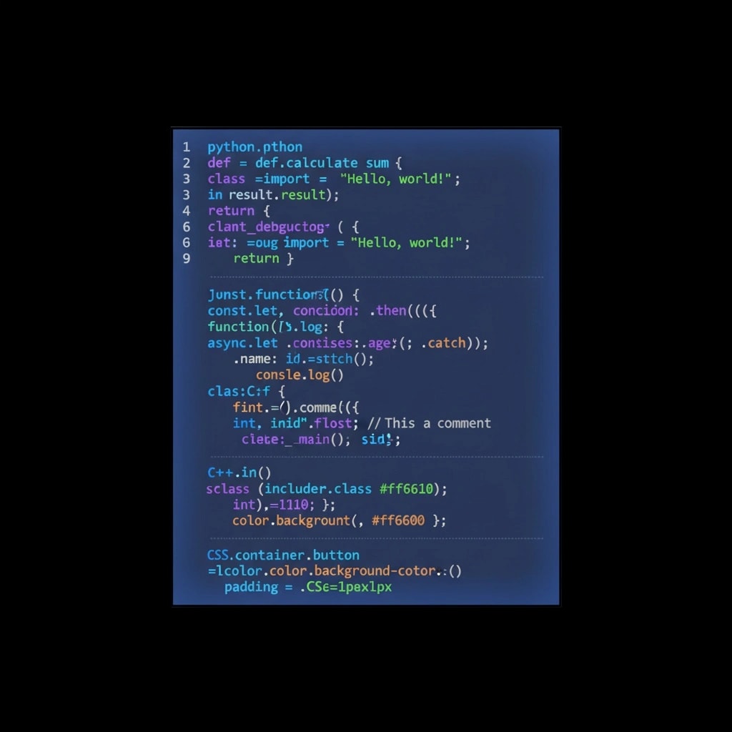 Highlighted Code