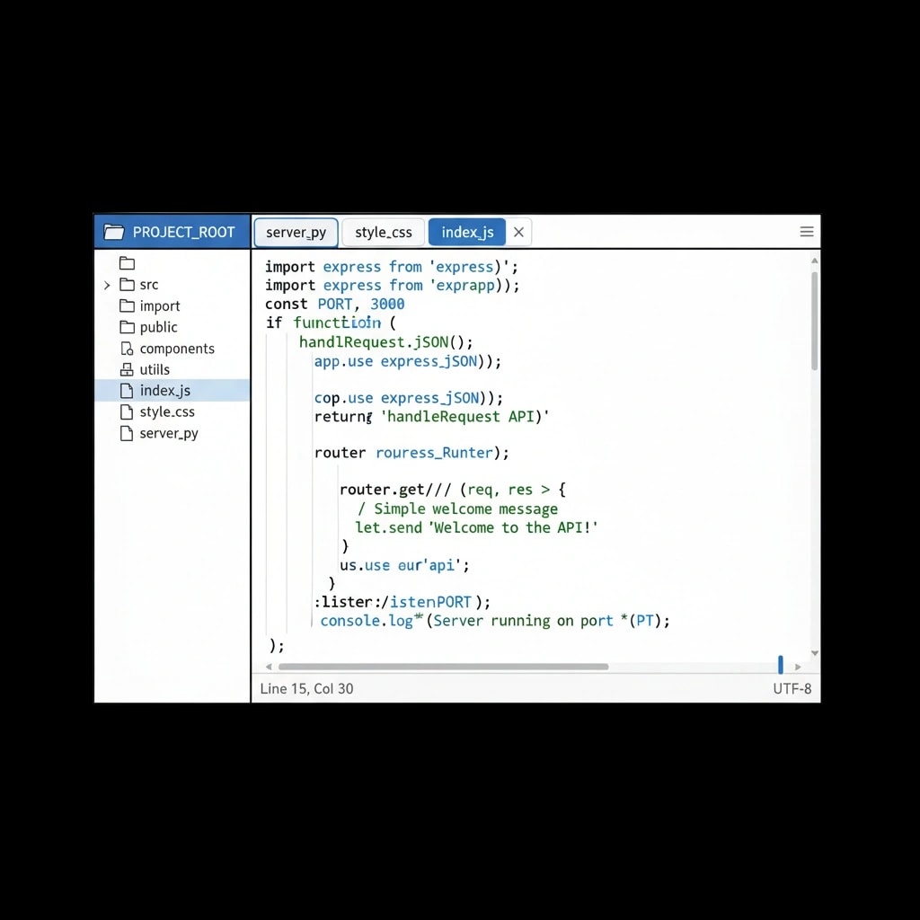 Code Editor UI