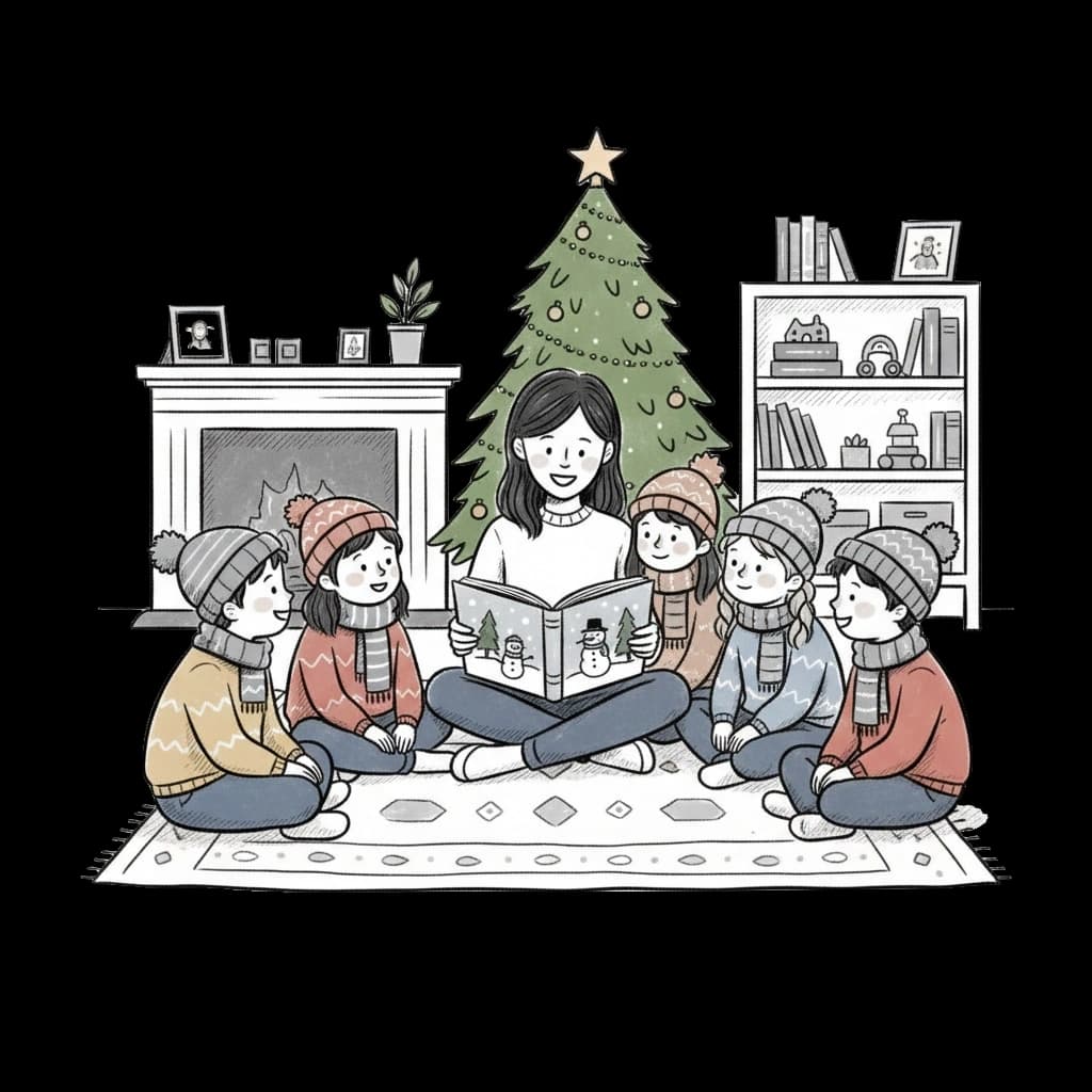 Winter Story Circle