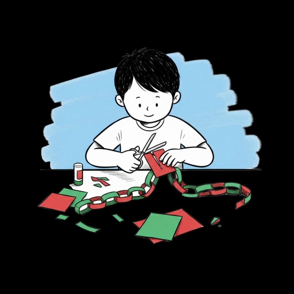Paper Chain Garland