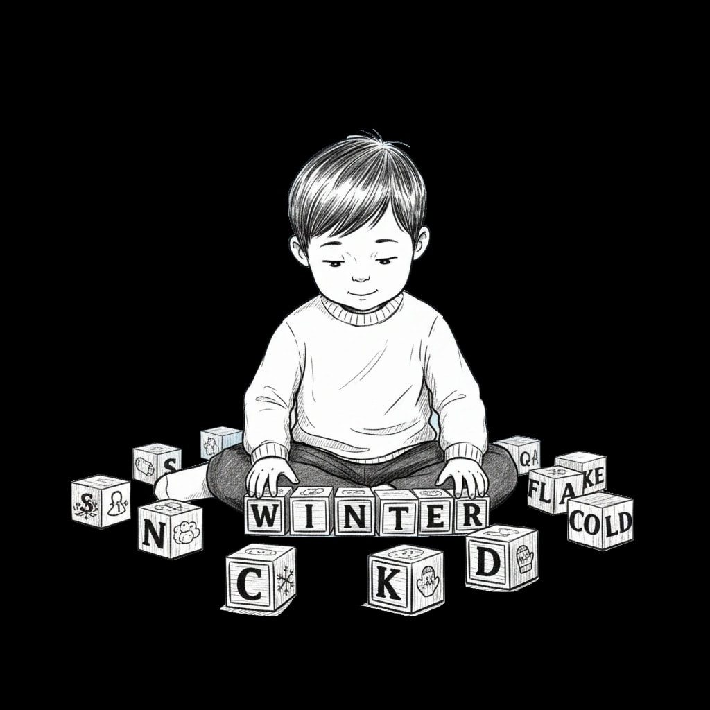Winter Word Spelling