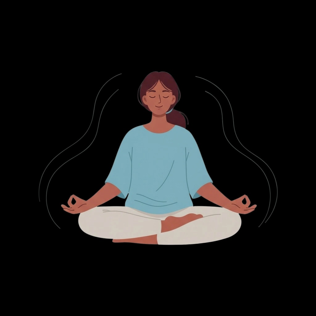 Person Meditating