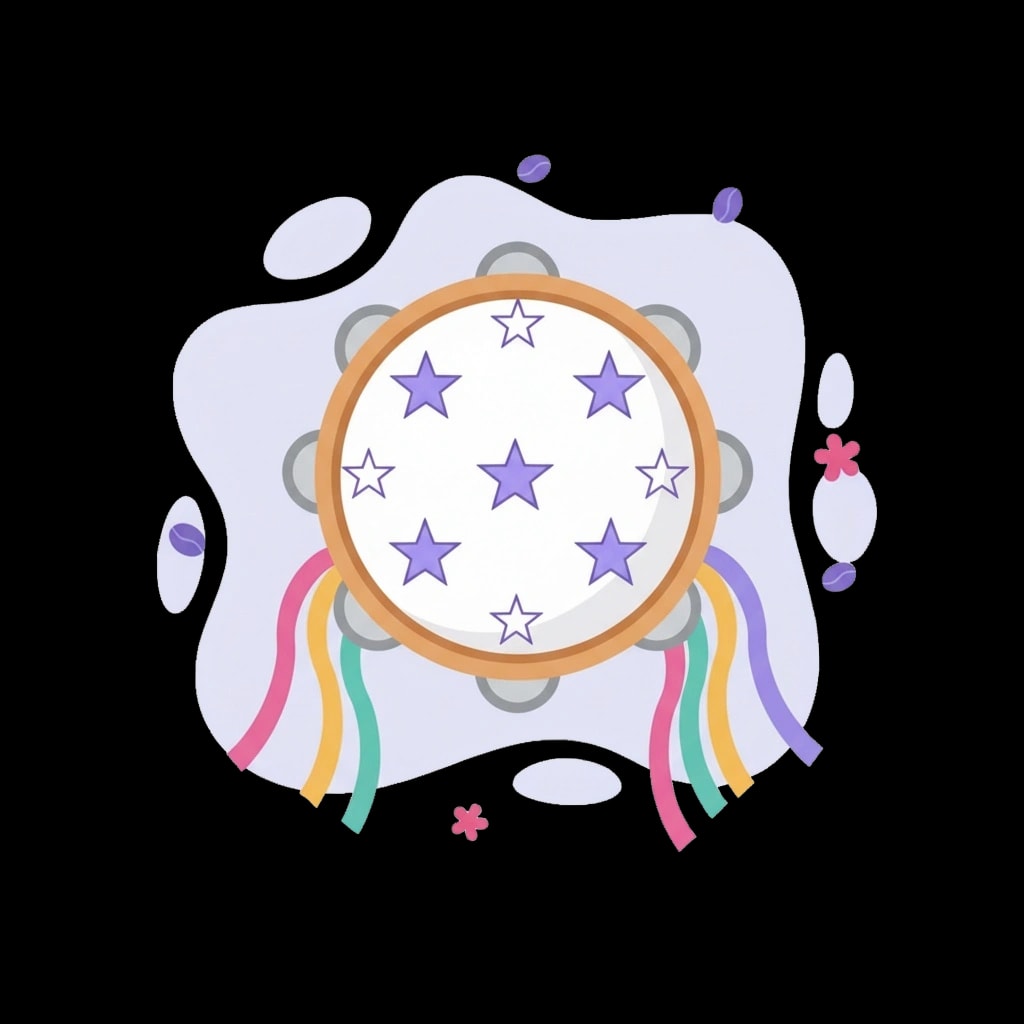 Carnival Tambourine