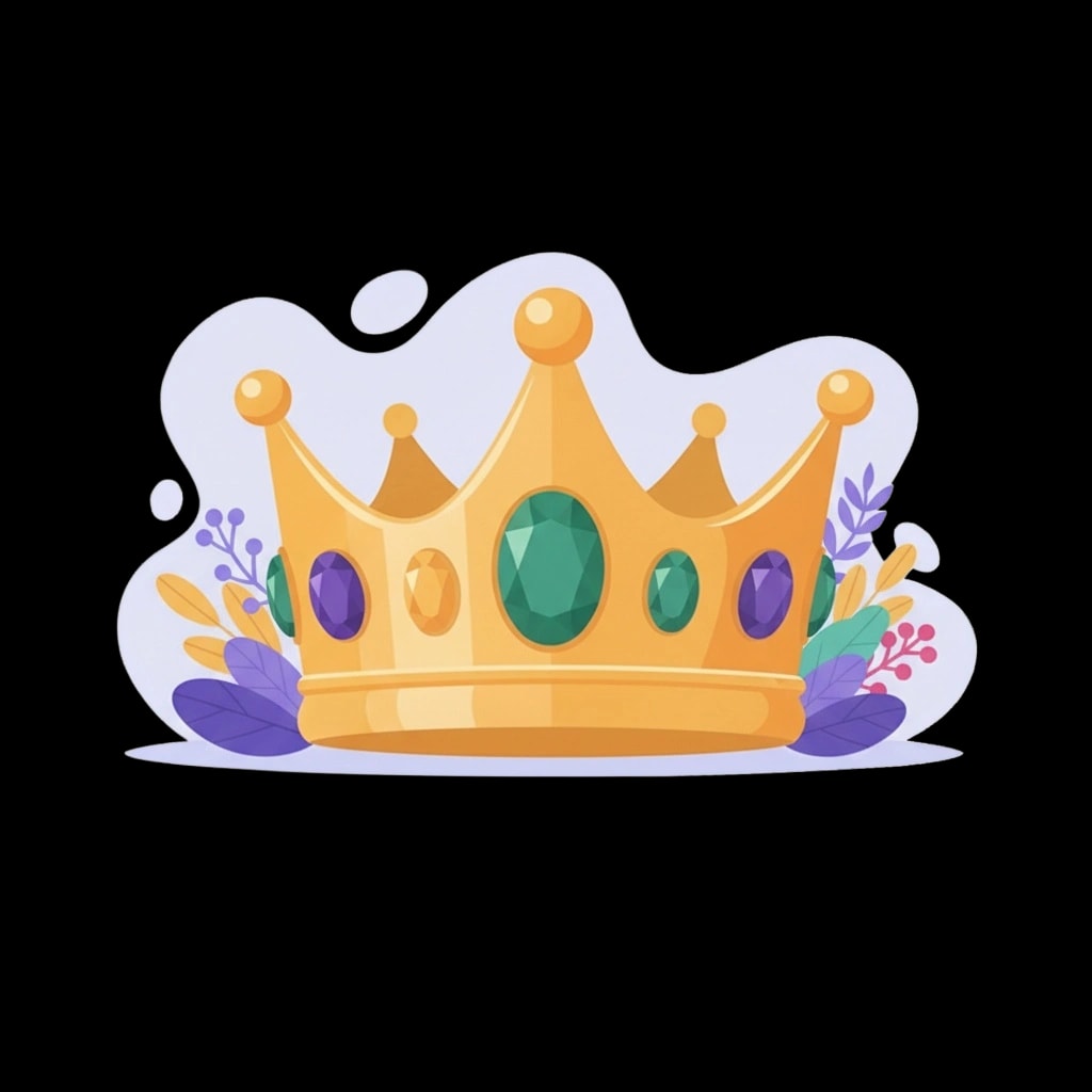 Jeweled Royal Crown