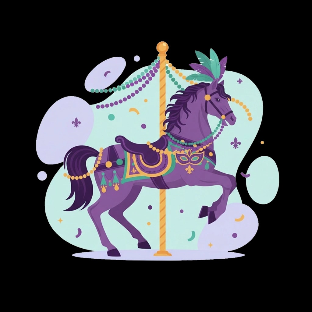 Carnival Carousel Horse