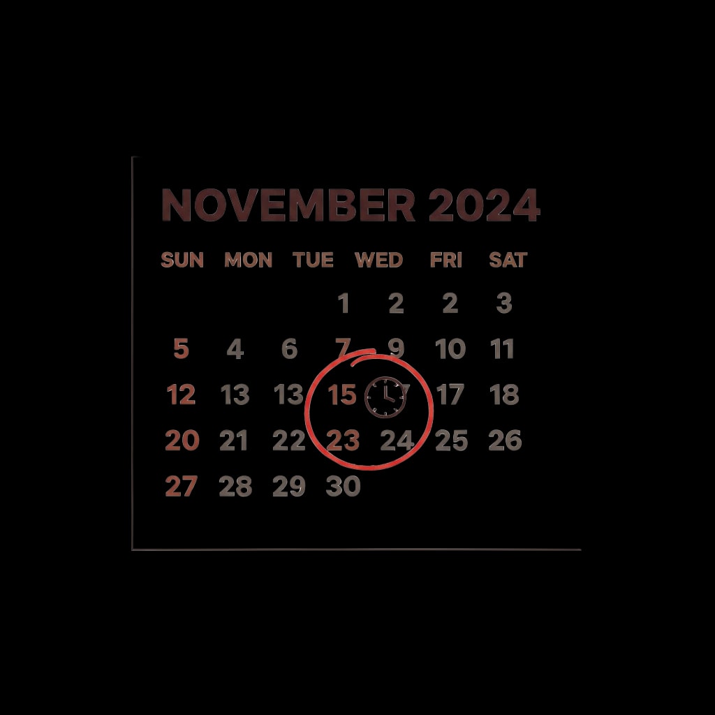 Important Date Marked