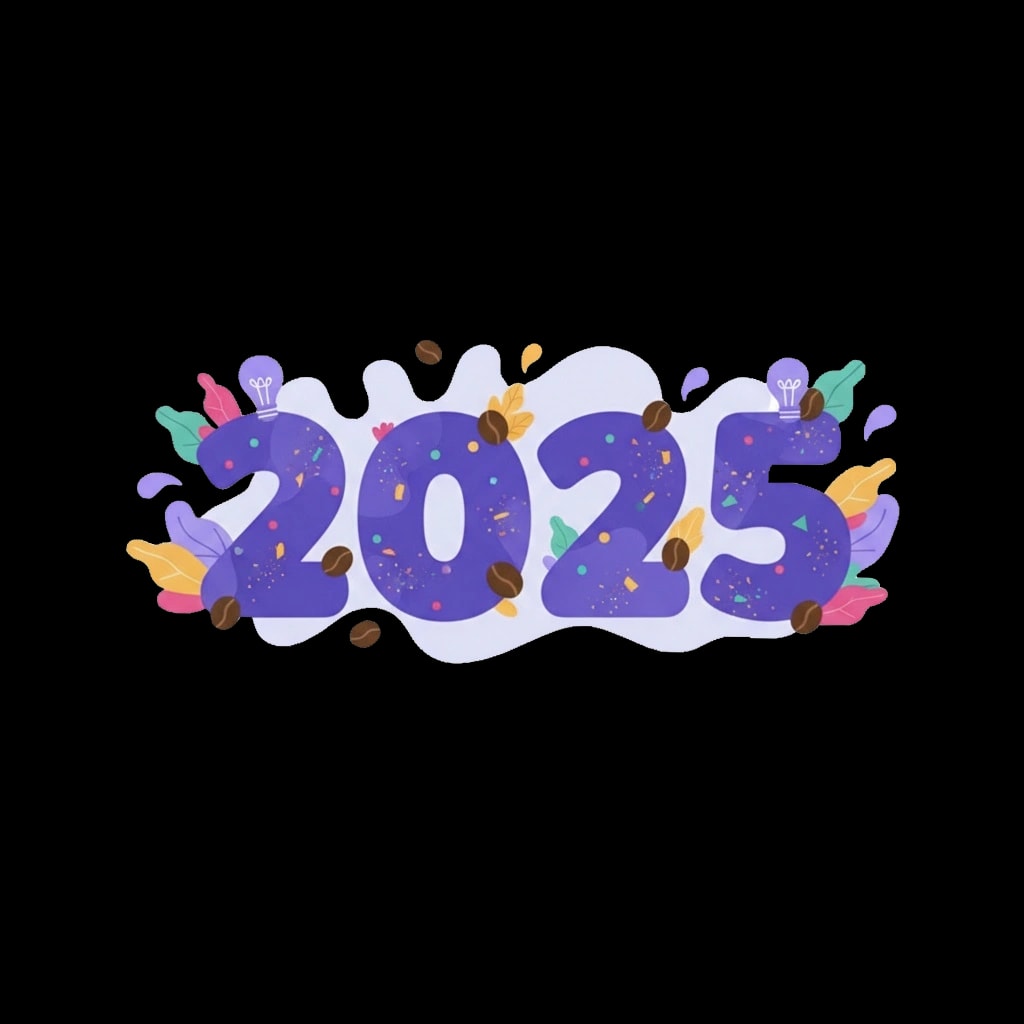 Decorative Year 2025