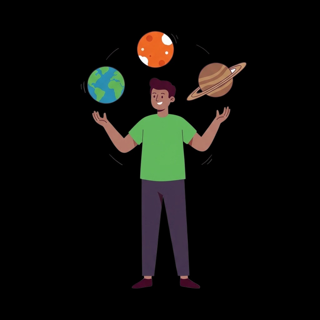 Cosmic Juggler