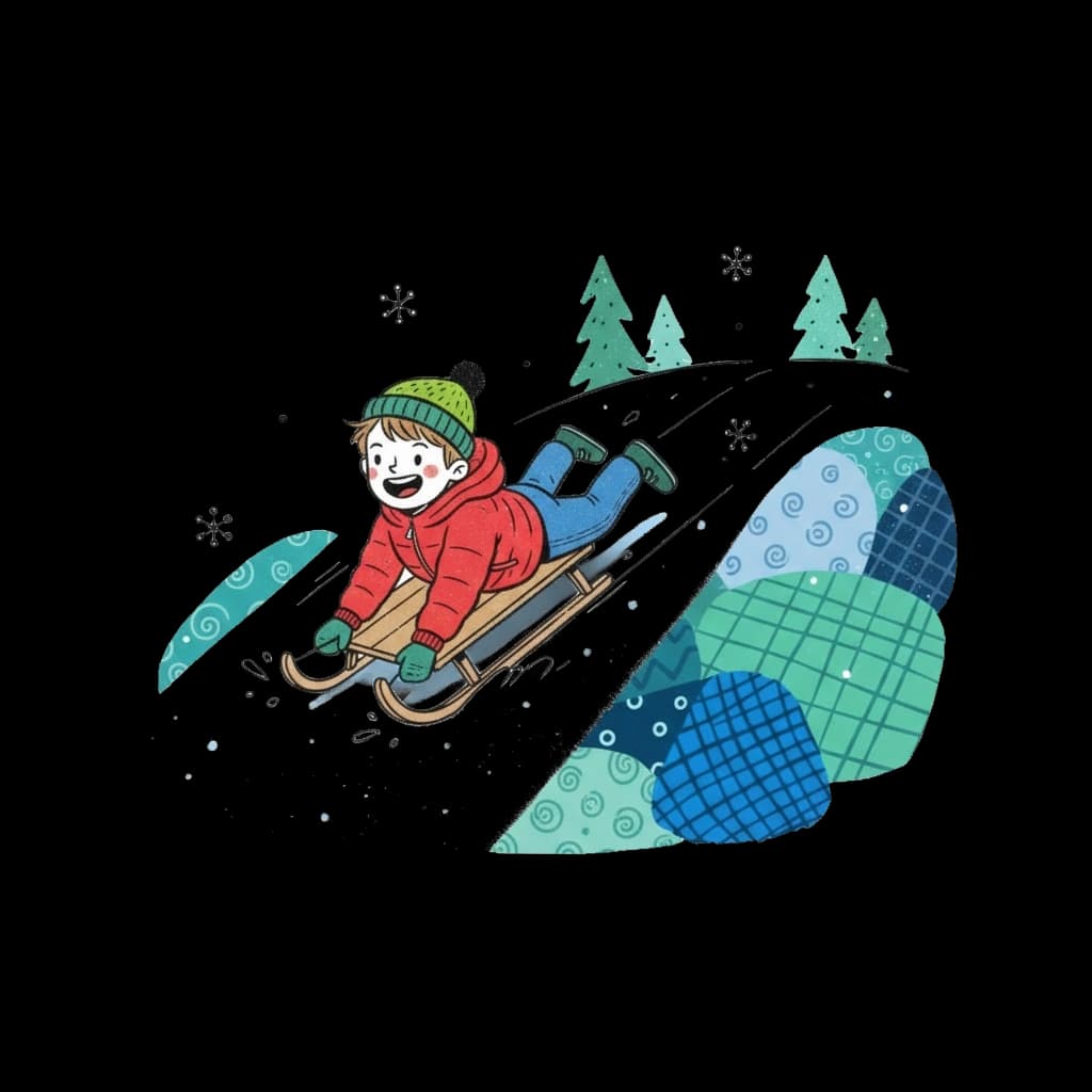 Sledding Fun