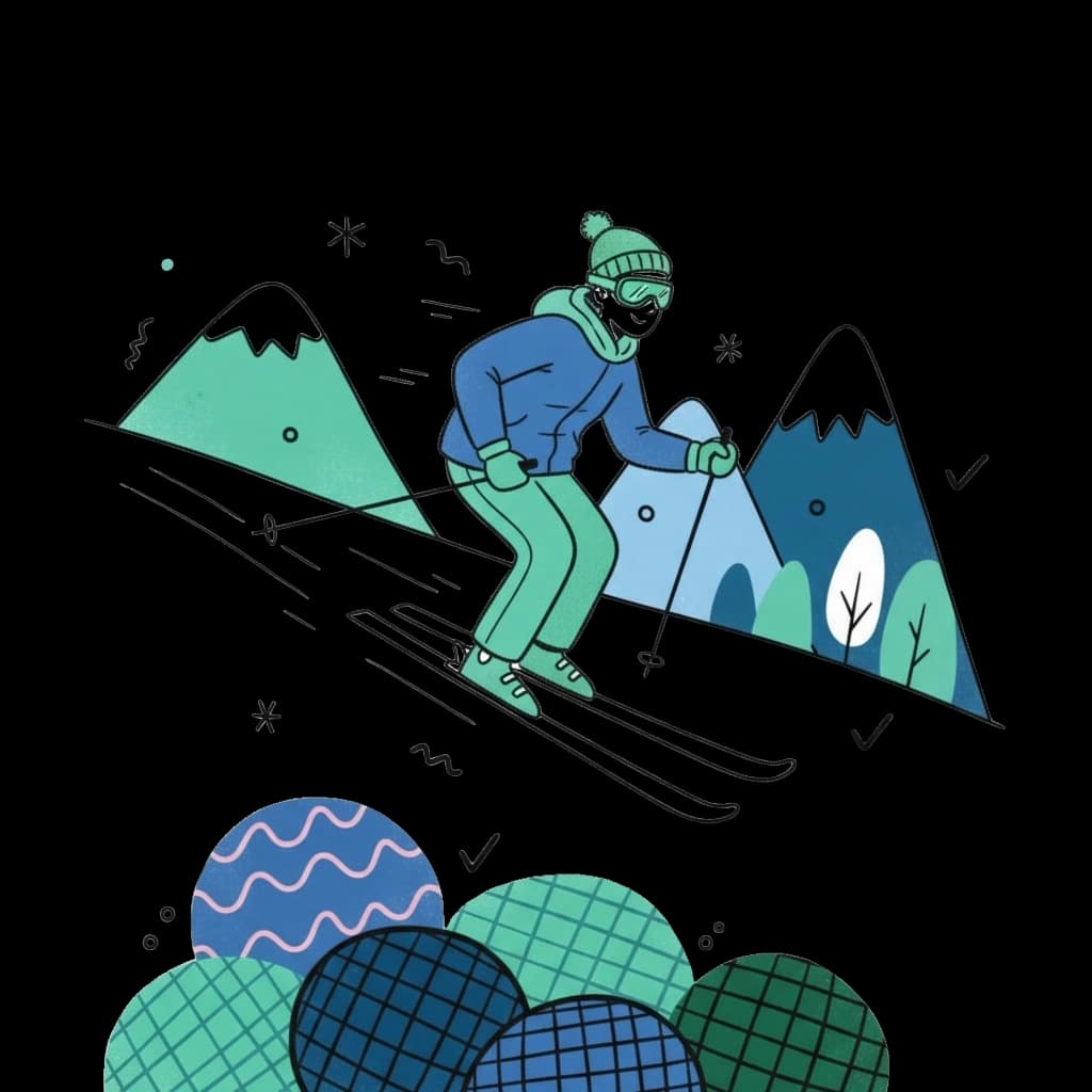 Mountain Skiing