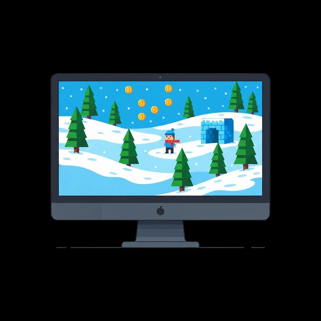 Pixel Winter World