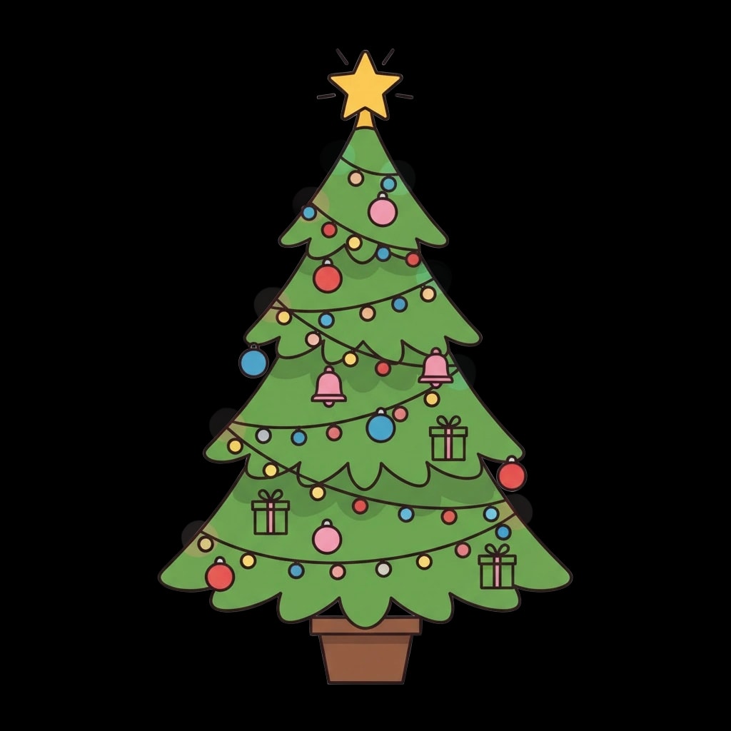 Decorated Christmas Tree