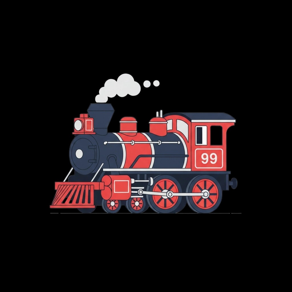Vintage Toy Train Engine