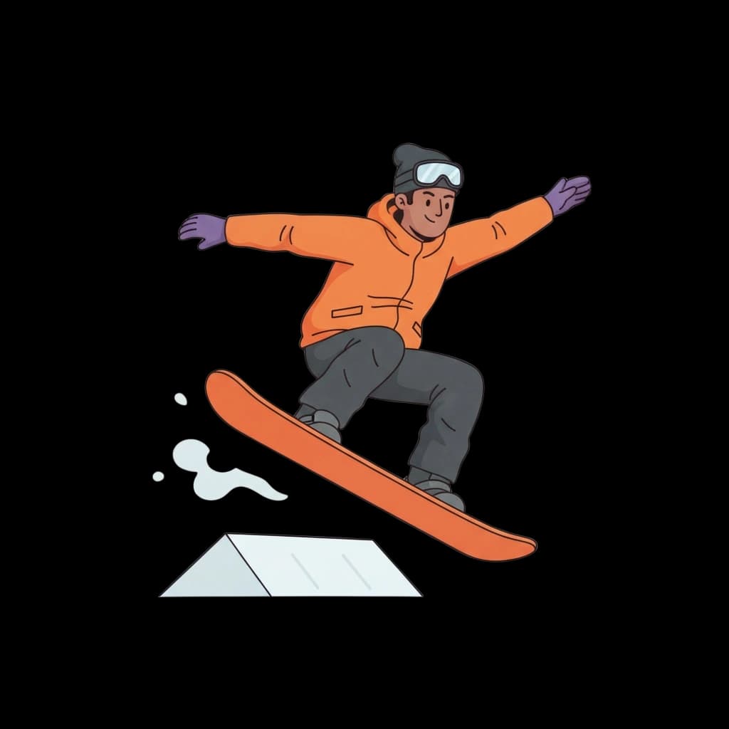 Snowboard Air