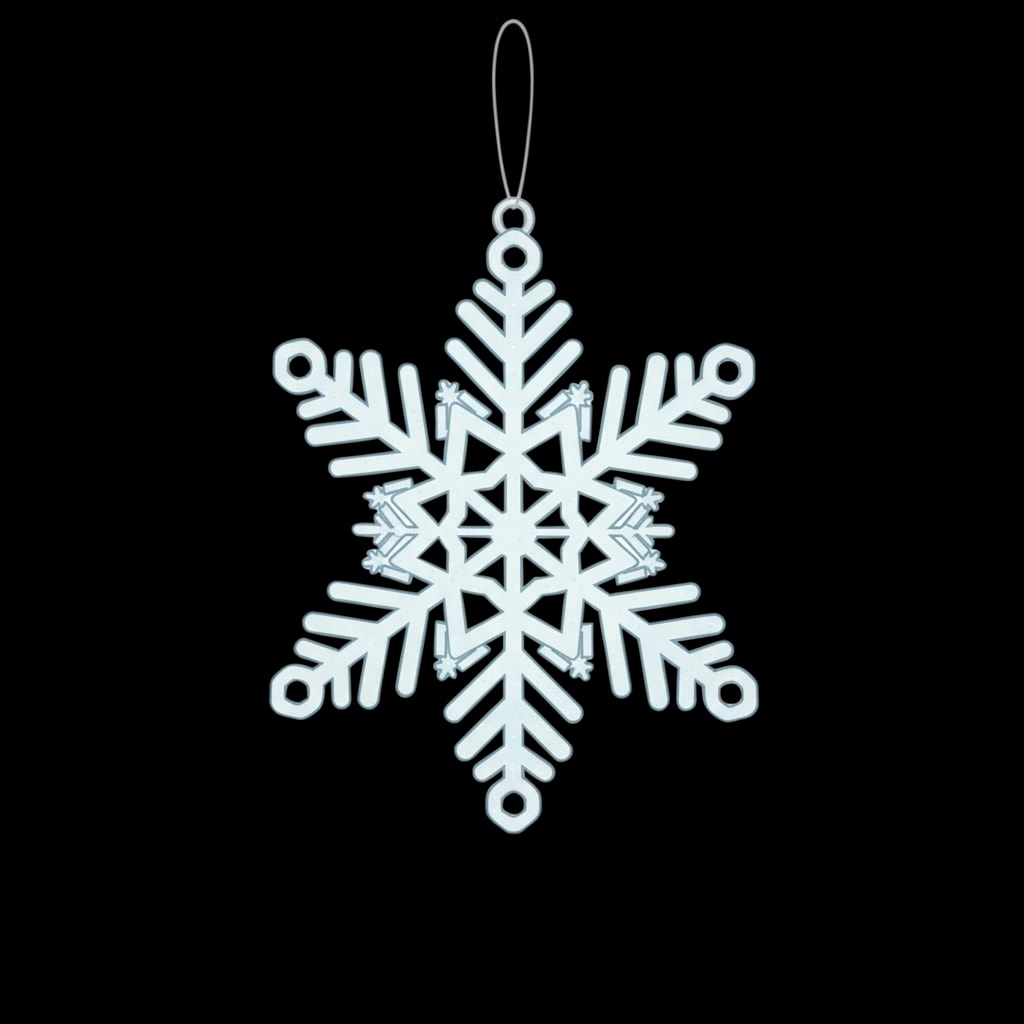 Frosted Snowflake