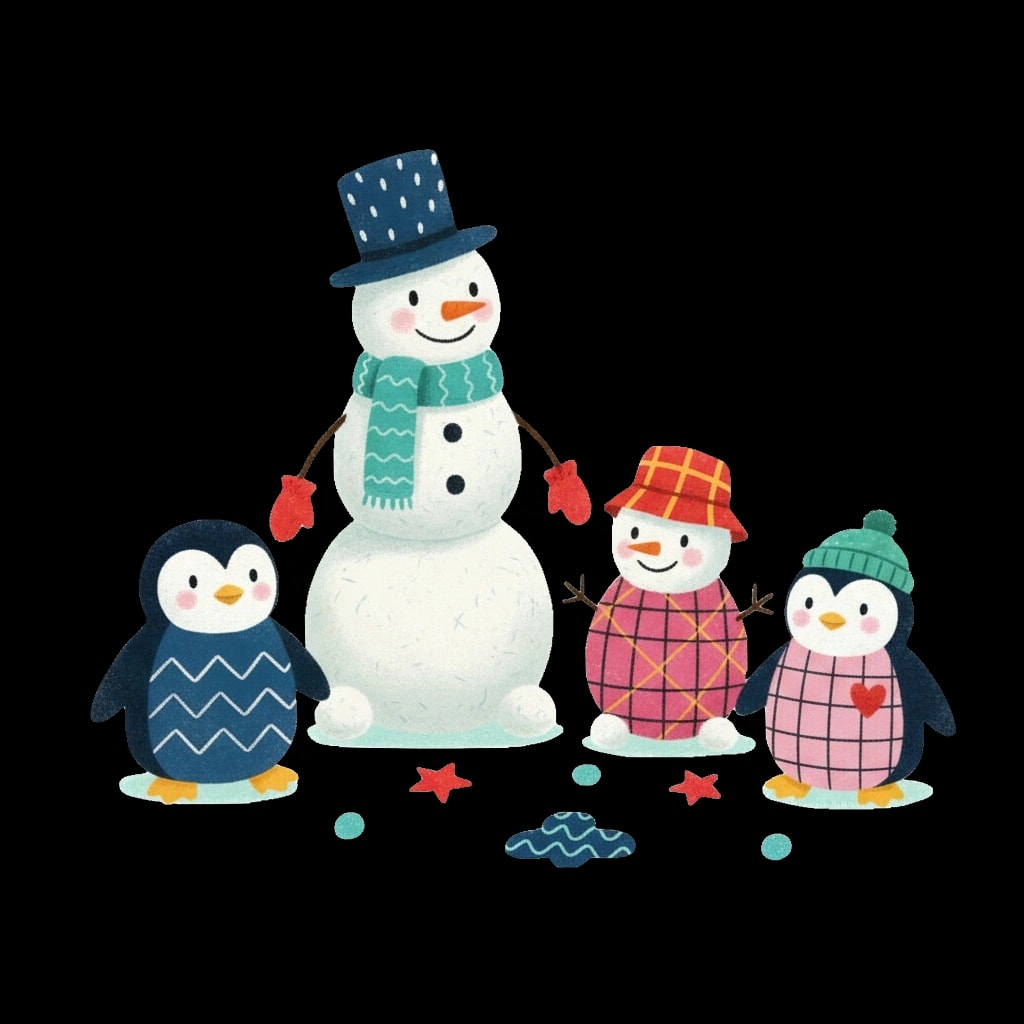Felt Winter Friends