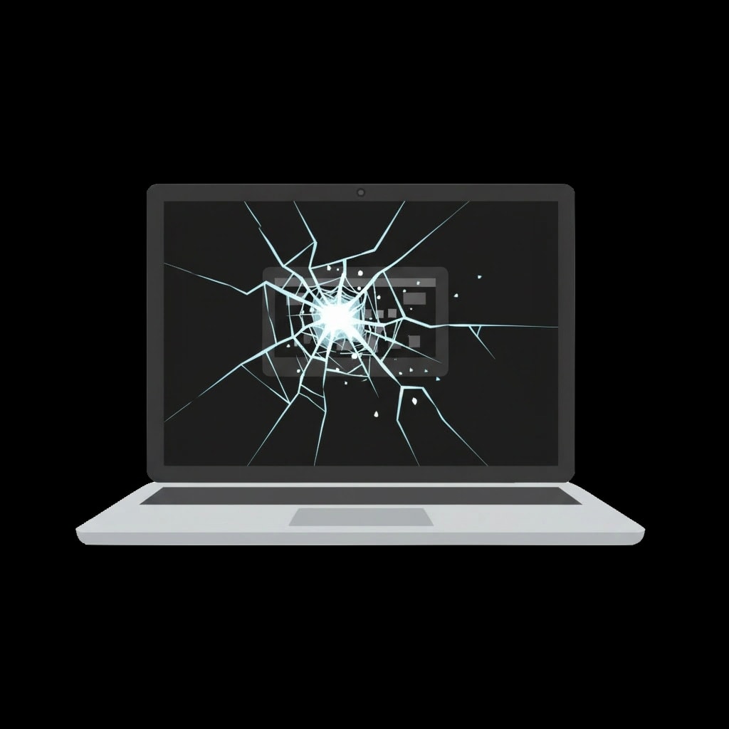 Iced Screen Crack