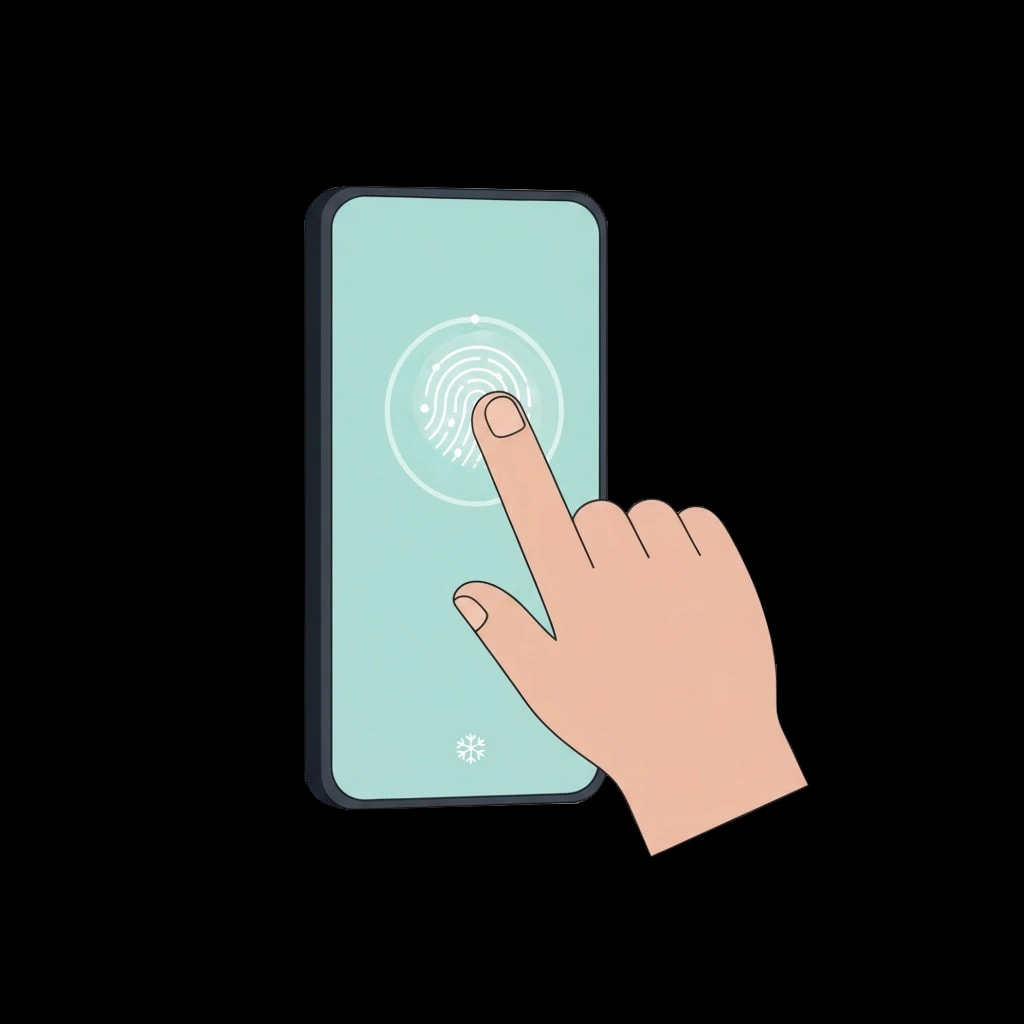 Cold Fingerprint Scan