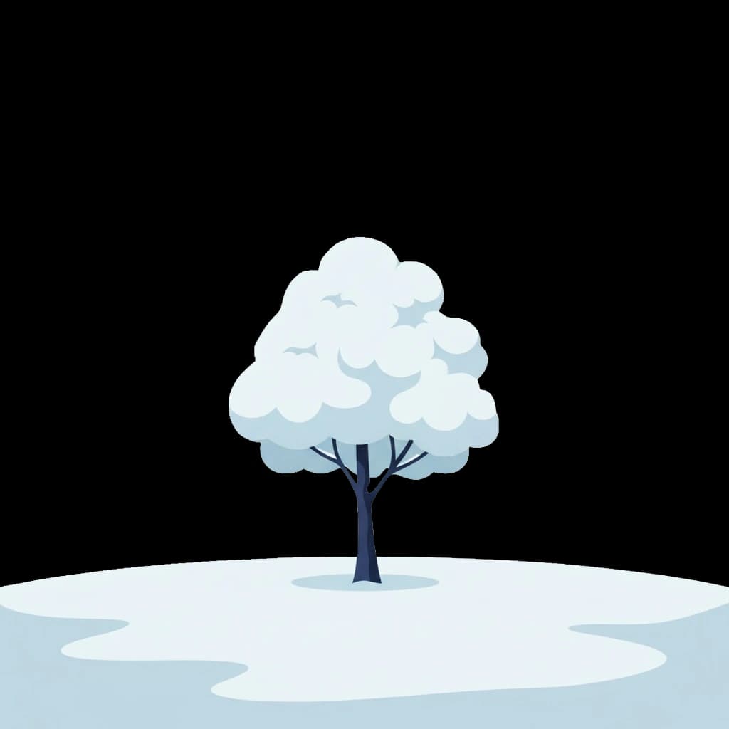 Empty Snow Scene